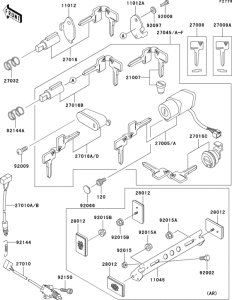VN800 Ignition switch(1 / 2)