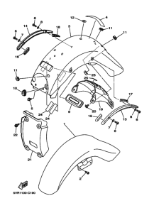 XV1700AS XV17AMW Крыло