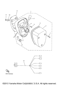 XVZ1300TFM Фонарь