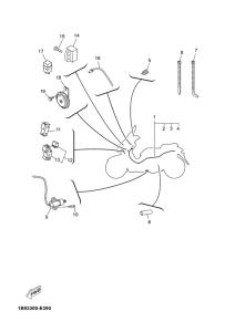 YP125R Электрика 2