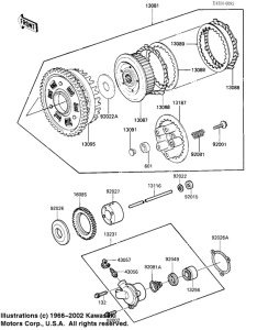 ZX900 Бендикс