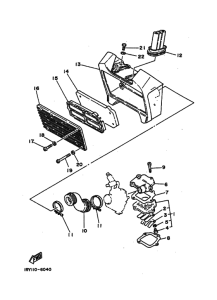 BW80 BW80W Впускная система