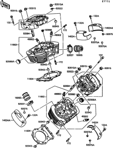 VN1500 Головка цилиндров