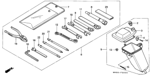 NX650 Tools / tool box