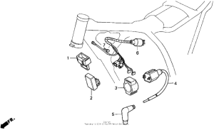XR200R Жгут проводов