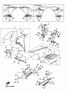 YZF-R1 Обтекатель 2