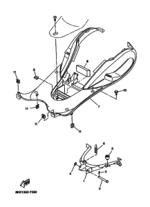 YN100 Support reposepieds