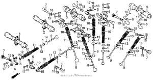 VF500C Распределительный вал