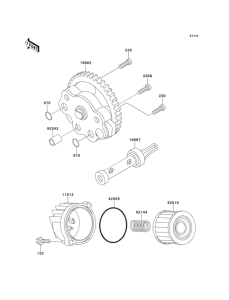 AN110 Масляный насос