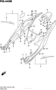 GSX-R1000 Frame Cover (Ykv,yvz)