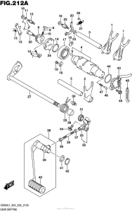 VZ800 Механизм  переключения передач