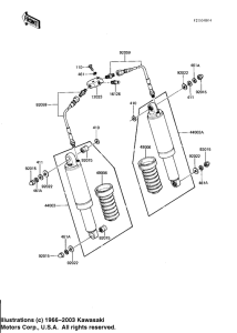 KZ1100 Shock absorbers