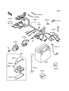 ZR1100 Электрика