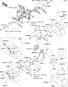VN900 Кофры боковые
