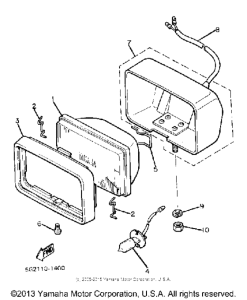 XJ750RJ Auxiliary light
