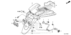 NCH50 Задний бампер