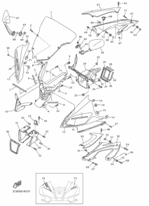 YZF-R6 Обтекатель 1