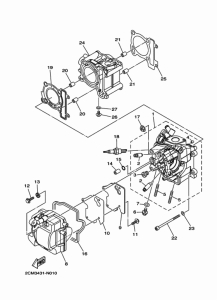 MW125A Головка цилиндров