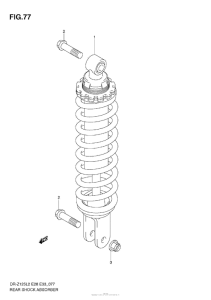  Rear Shock Absorber (Dr-Z125L E33)
