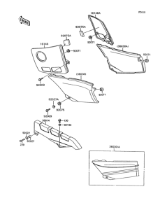 ZX600 Side covers / chain cover(1 / 2)