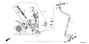  Передний главный тормозной цилиндр