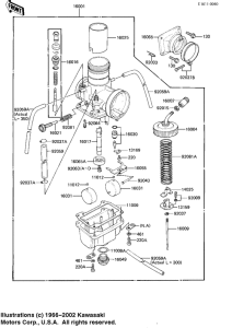 KDX175 Carburetor assy