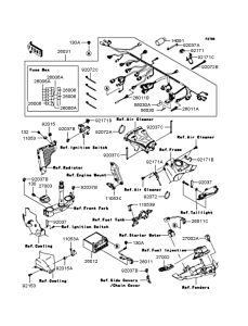 ZX1000 Электрика