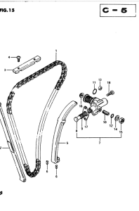 GSX250 Держатель направляющей