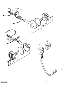 GS1000 Поворотники