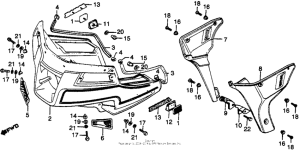 GL500I Gl500i fairing