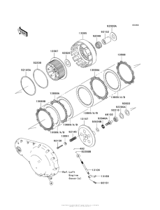 VN2000 Сцепление