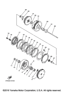 TTR110E Сцепление