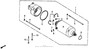 CM400 Стартер