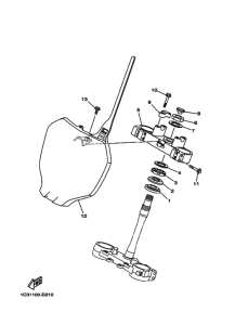 YZ125 YZ125T1 Регулятор