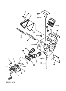 XT350 Впускная система