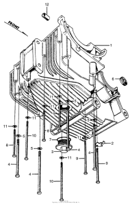 CB450 Lower crankcase