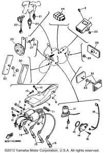 FZR750RU Электрика