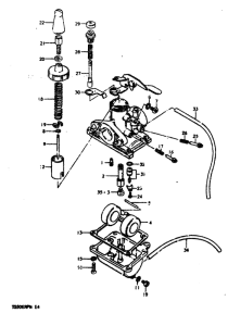 TS50 Carburetor assy