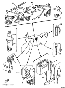 TZR125 Электрика 1