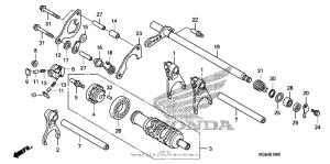 VFR1200F Gearshift drum (1)