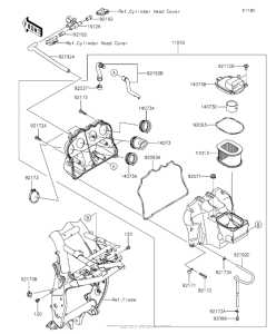ZR800 Воздушный фильтр