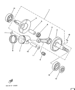 FS1 Коленчатый вал и поршни