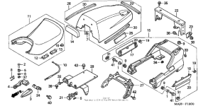 ST1100P Сиденье