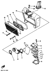 PW80 Впускная система