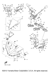 YZF-R1 Обтекатели