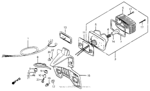 XL80S Taillight 83-85