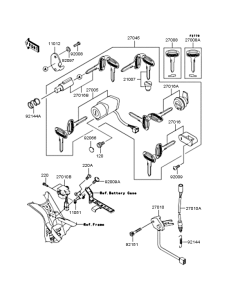 VN1500 Замок зажигания