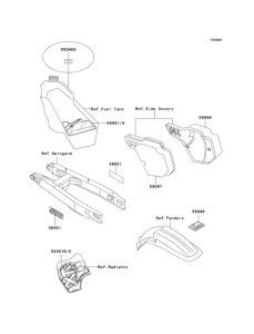 KX500 Labels(kx500-e7)