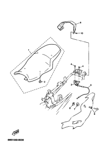 TZR50 Пружина