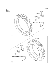 VN1600 Покрышки